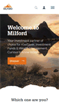 Mobile Screenshot of milfordasset.com